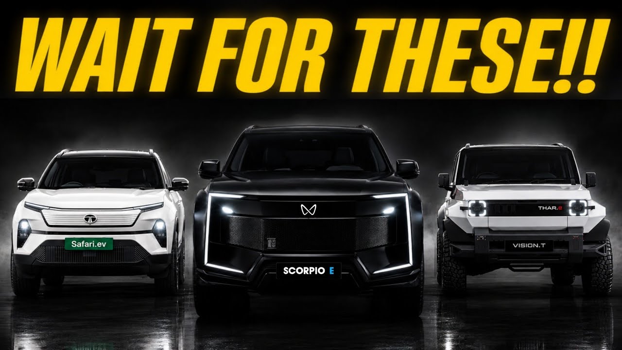 Upcoming Electric Cars in India 2026-27 | Scorpio EV, Safari EV, Thar EV, Tata Avinya & More! ⚡