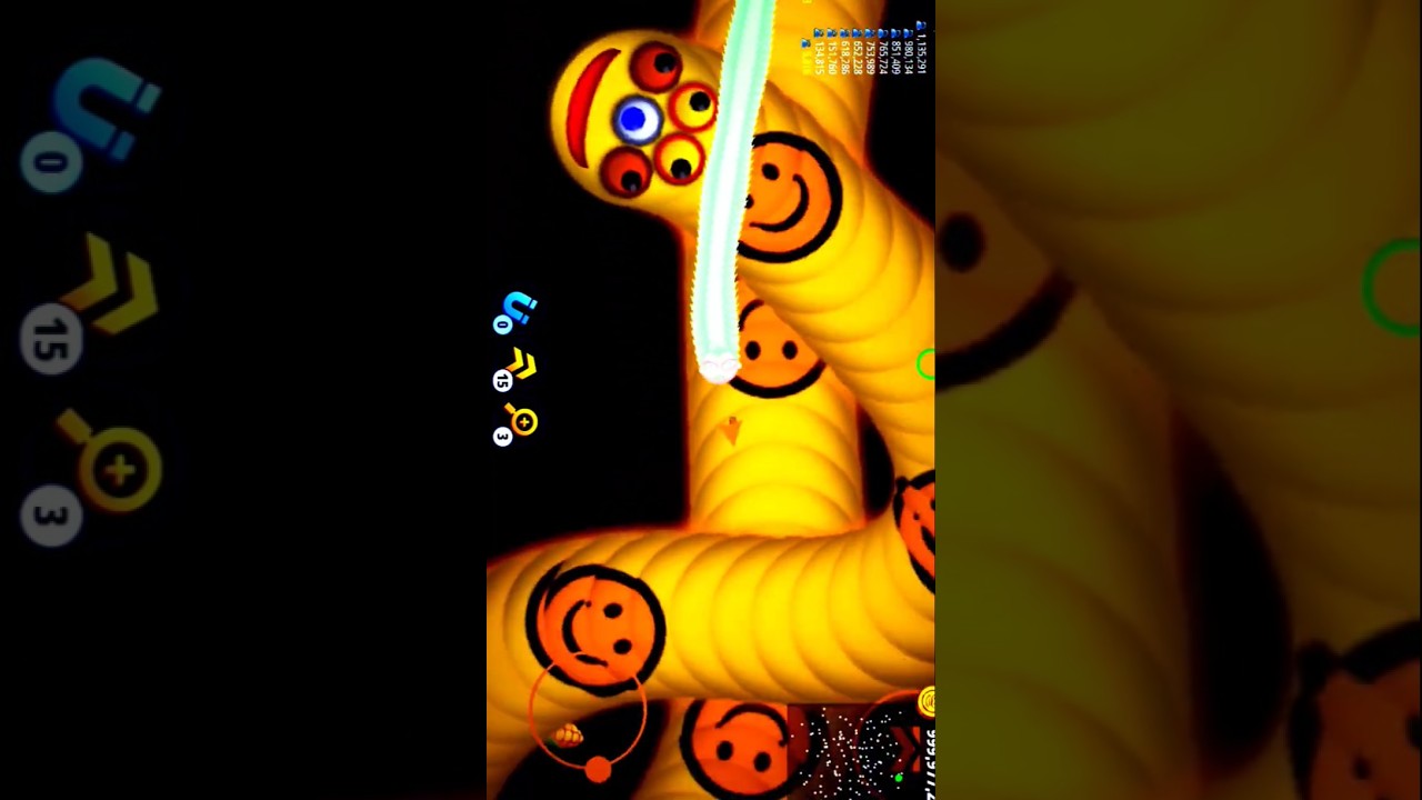 Worms Zone Snake Game | New Biggest Slither Snake Kill | Epic Snake Kill 