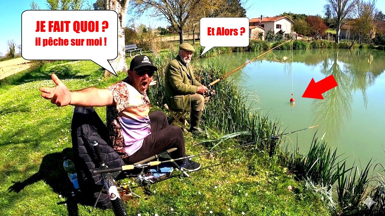 CE PAPY P&Ecirc;CHE sur mon SPOT sans g&ecirc;ne !