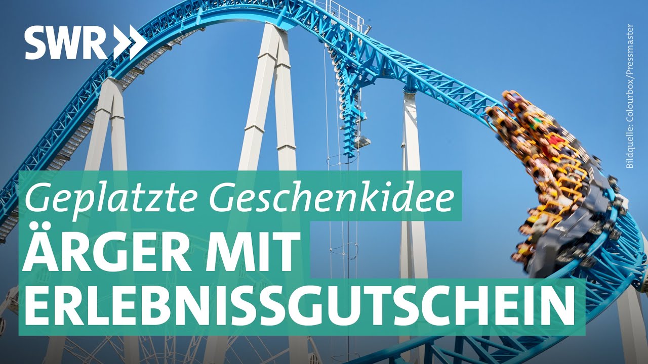 Erlebnisgutscheine &ndash; wenn das Einl&ouml;sen zur Herausforderung wird | Marktcheck SWR