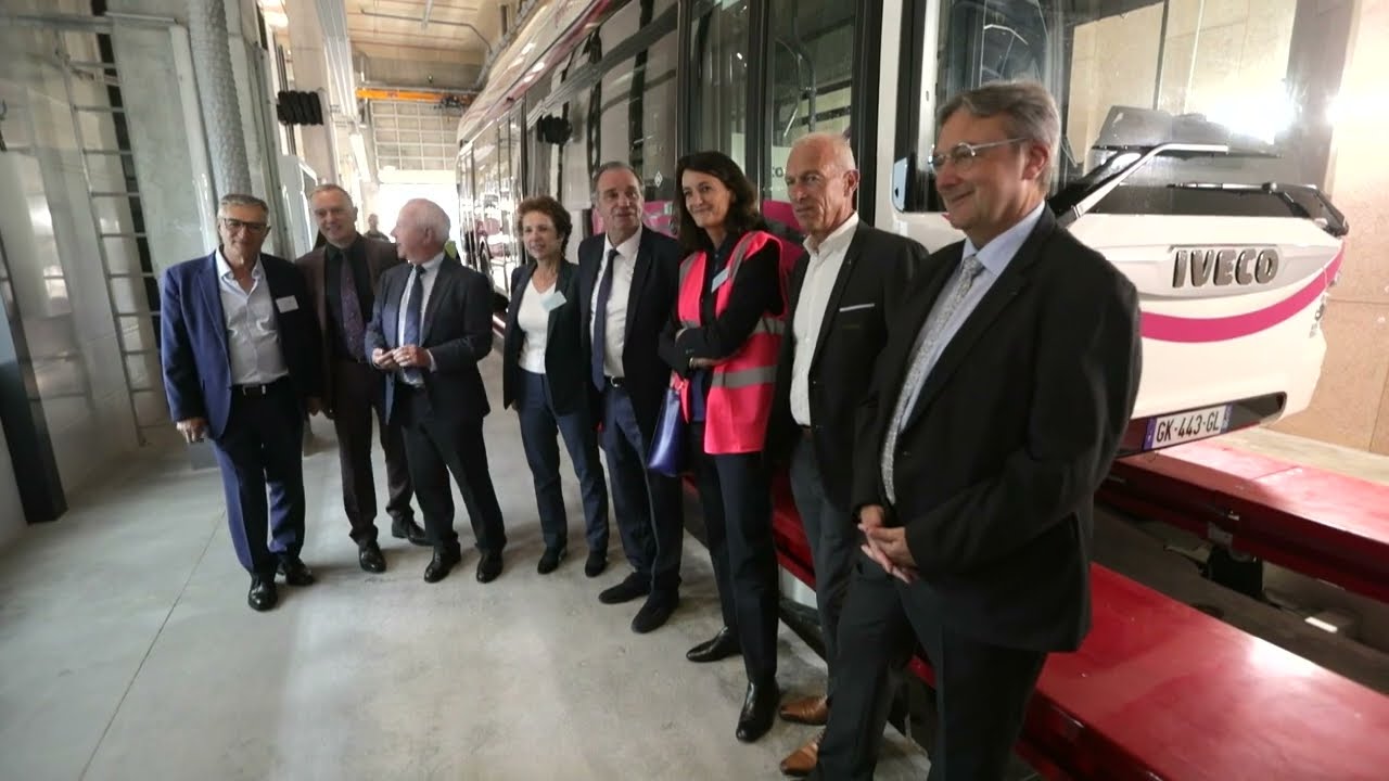 🚌 Inauguration du dépôt Envibus