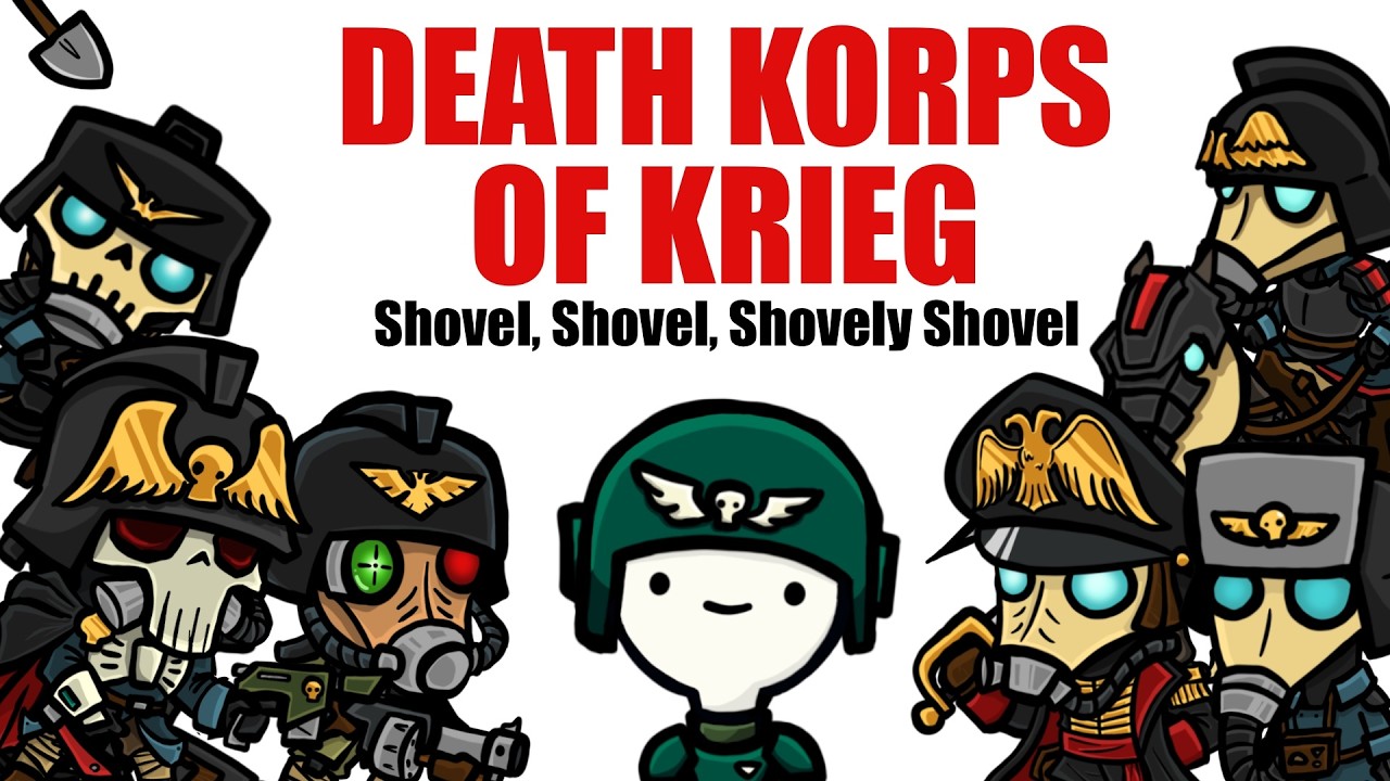 DEATH KORPS OF KRIEG: I Hate Shovels| Warhammer 40k Lore