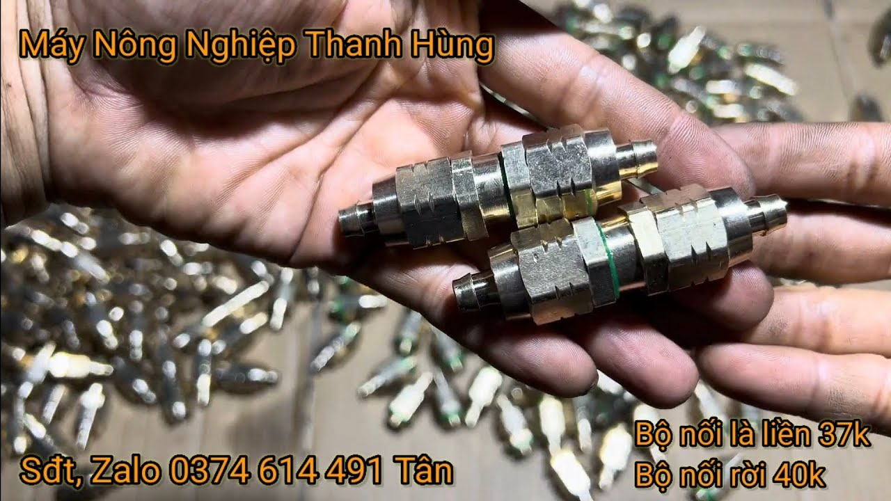 Bộ nối dây tiện lợi không cần máy bấm ống dây xịt thuốc 8.5