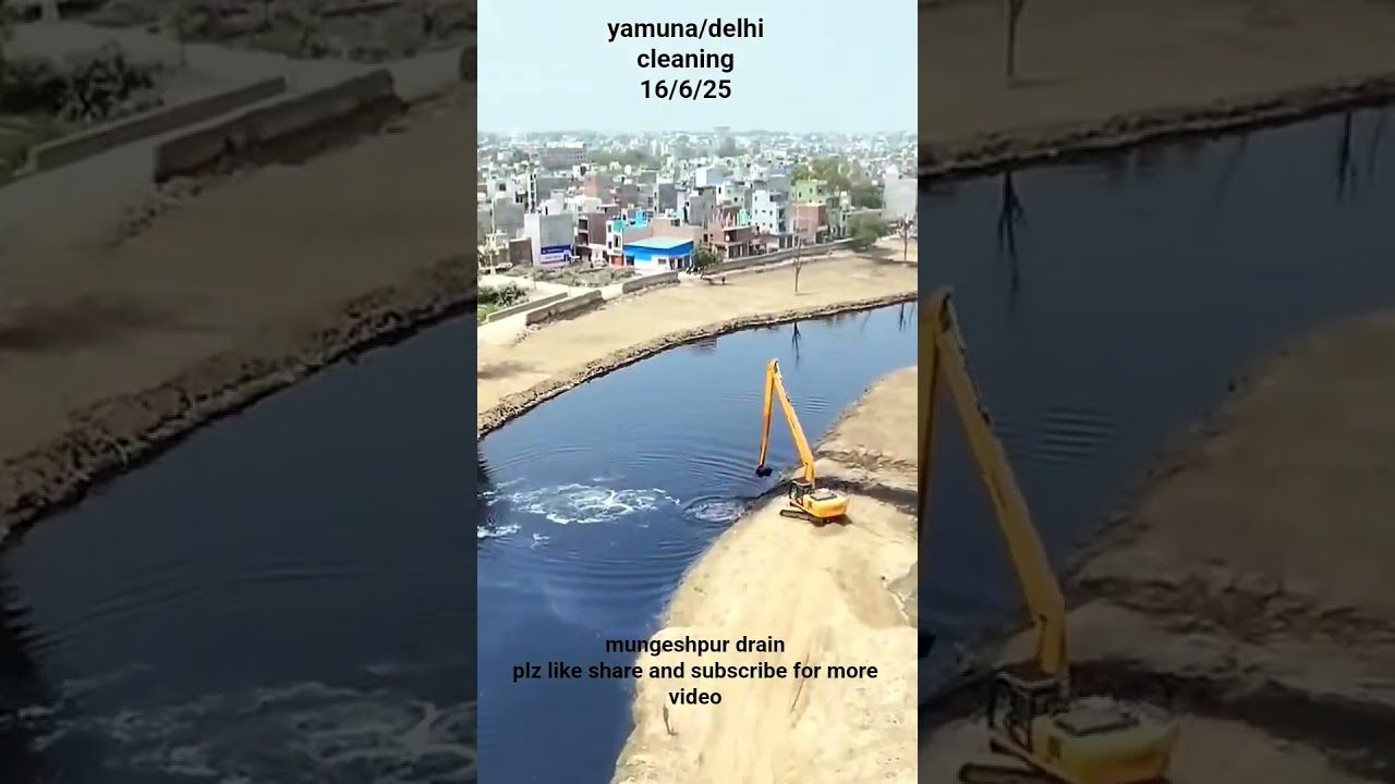 Mission yamuna:A big fight to save our river yamuna/delhi,we hope our Govt can do it properly 🙏
