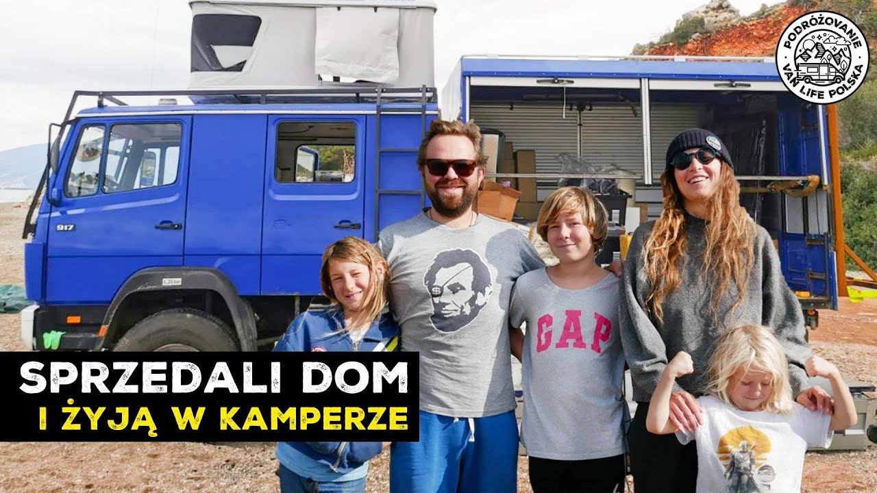 KAMPER Z CIĘŻARÓWKI dla 5 osobowej rodziny 👨‍👩‍👦‍👦