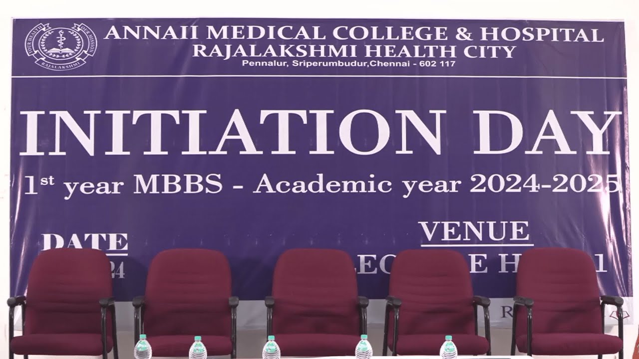 Annaii Medical College  & Hospital - White Coat Ceremony - 06.12.2024