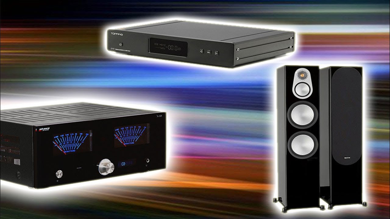 Topping D70 + Monitor Audio silver 500 + Advance Acoustic xi125