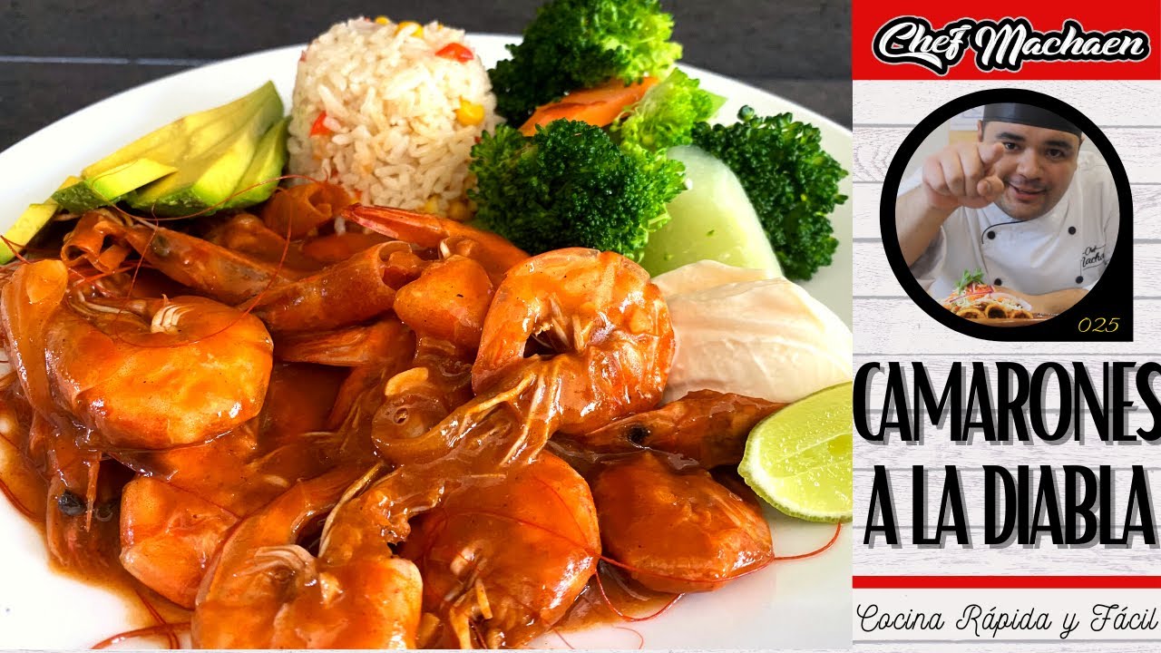 Camarones a la Diabla | Salsa Diabla de Nayarit | Cocina Nayarita | Cocina Rápida y Fácil