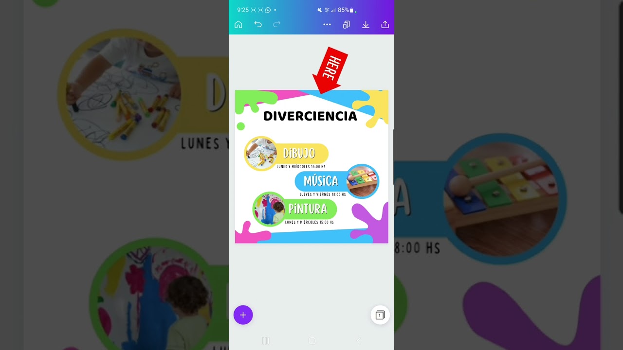 Mini tutorial Canva para madres/padres