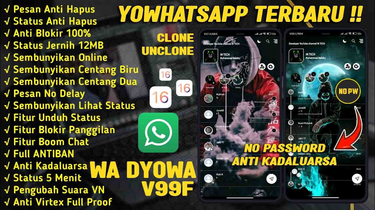 WHATSAPP dYOWA TERBARU 2023⚡WA dYOWA V99F TERBARU 2023 - NO PW
