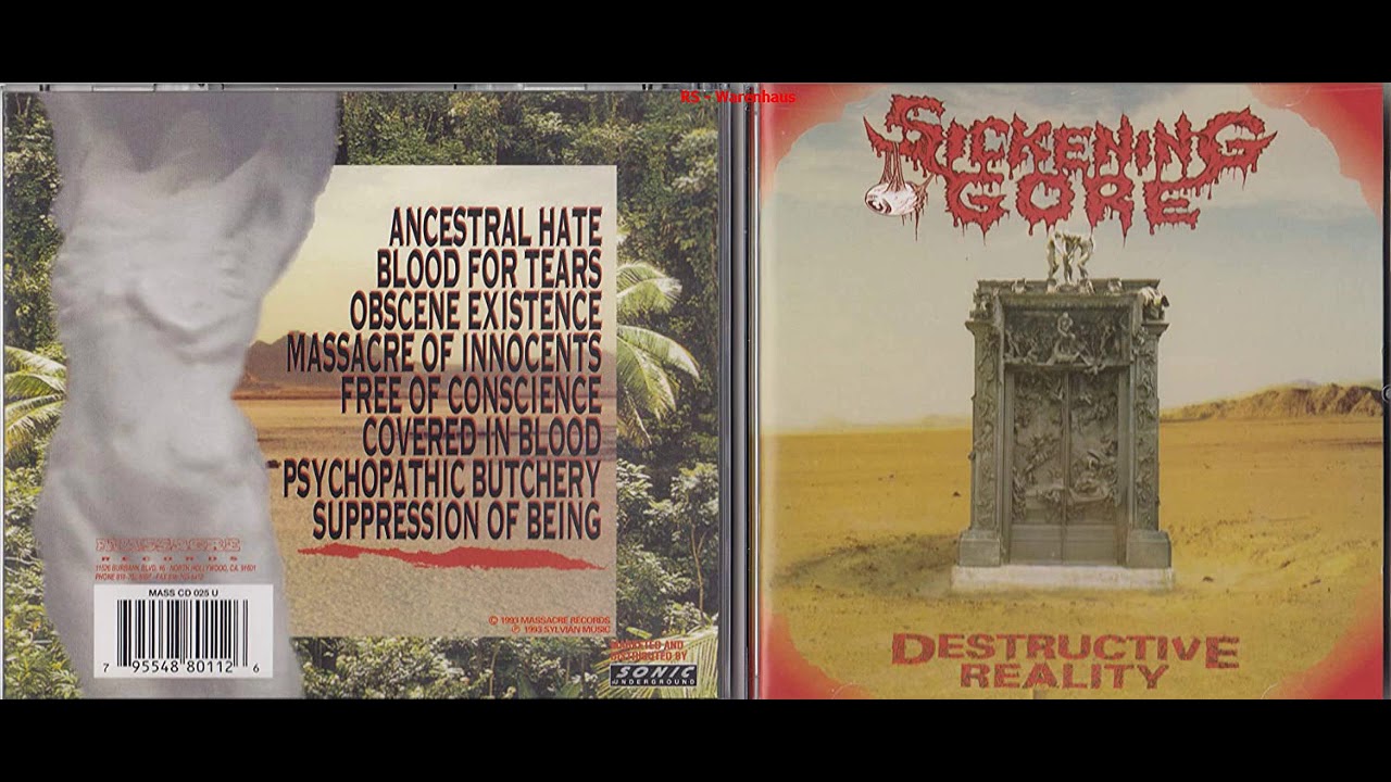 Sickening Gore (Swi) - Destructive Reality (Full Album 1993)