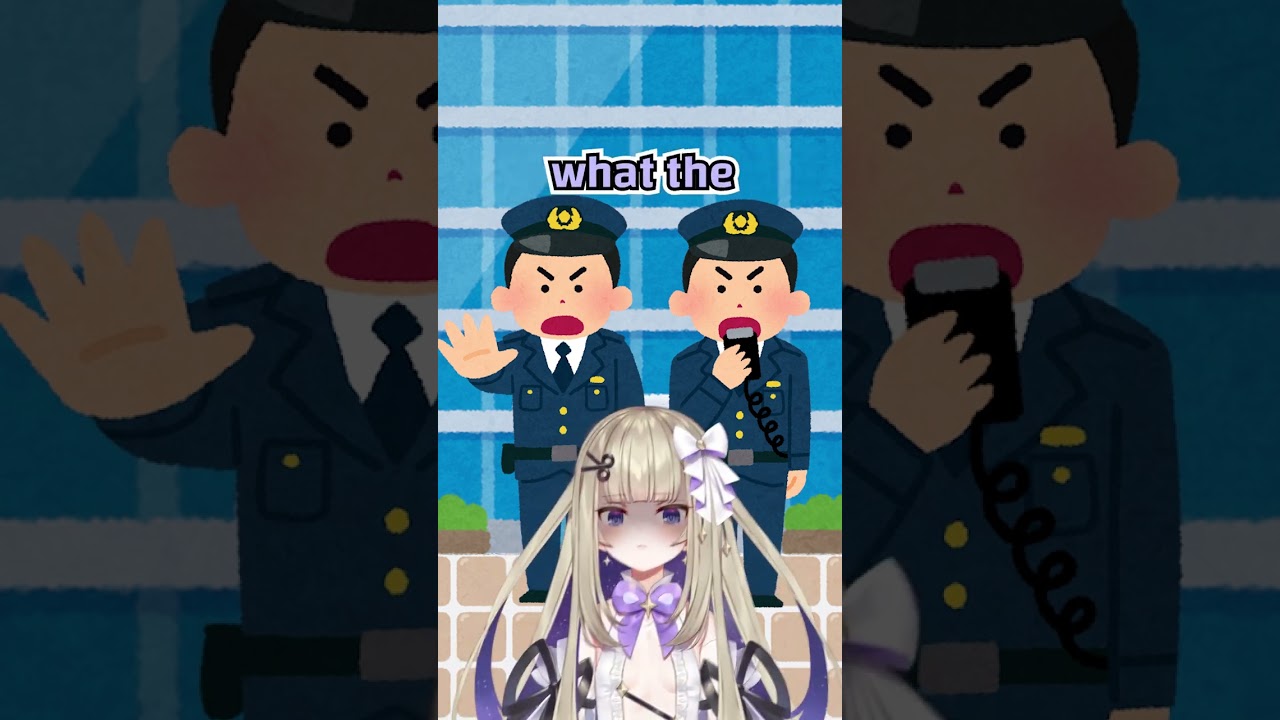 VTuber Gets Stopped By Police #shorts #vtuber #envtubers #phaseconnect