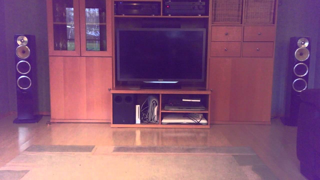 B&W CM 8 mit Yamaha AX 592 . Pink Floyd Time .