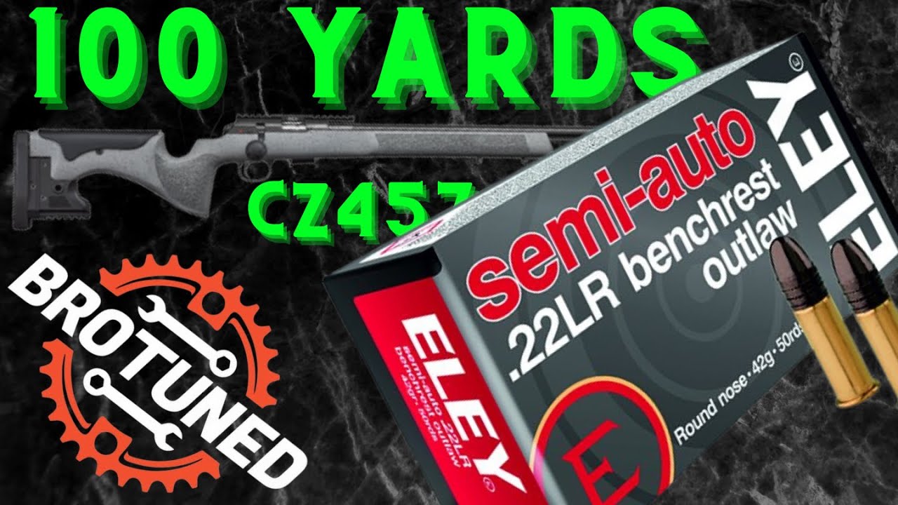 CZ 457 LRP - Eley Semi-Auto .22LR Benchrest Outlaw - ствол IBI 100 ярдов