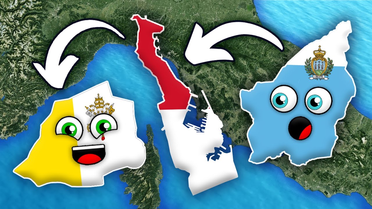 10 Smallest Countries of the World by Land Mass | Countries of the World