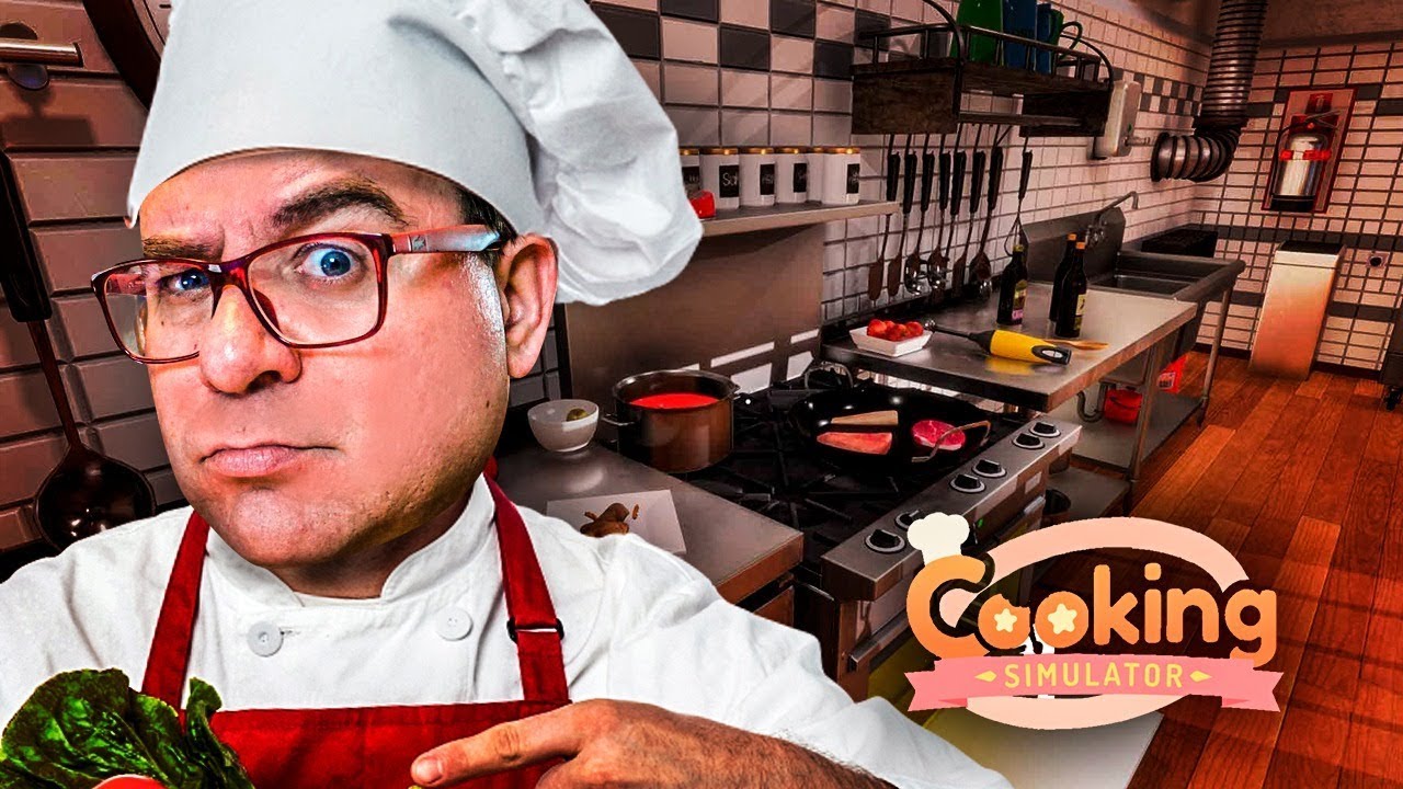 COOKING SIMULATOR #1 | RIC O COZINHEIRO ESTÁ DE VOLTA (JOGO COMPLETO)