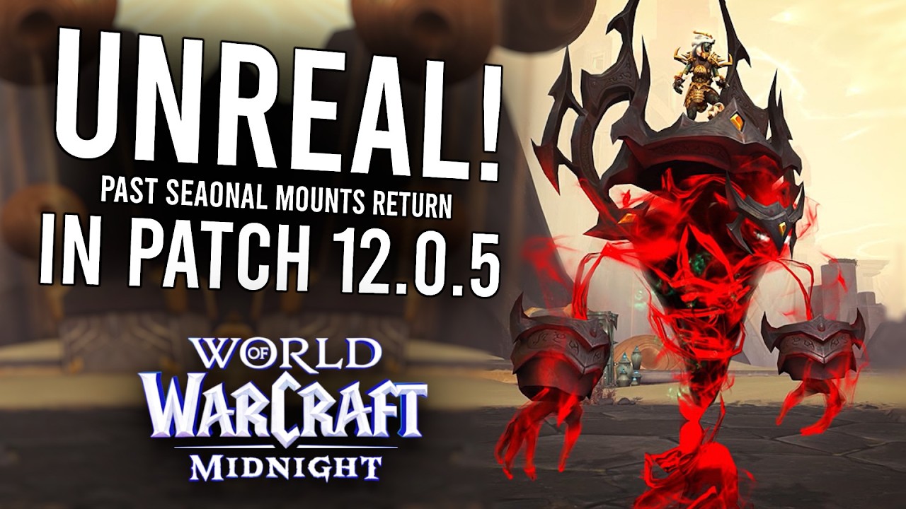 Blizzard навсегда покончила с синдромом упущенной выгоды (FOMO)! (Огромное обновление наград 12.0.5)