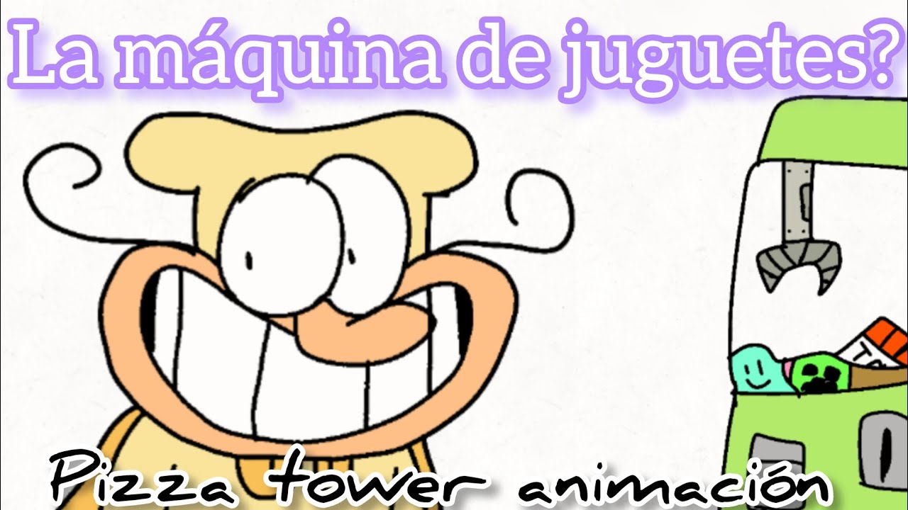 La máquina de juguetes? |Pizza tower animación | Victoria Gonzalez Productions!