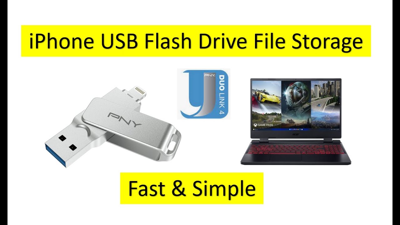 Лучший USB-флеш-накопитель для iPhone, очень простой в использовании и переносе файлов