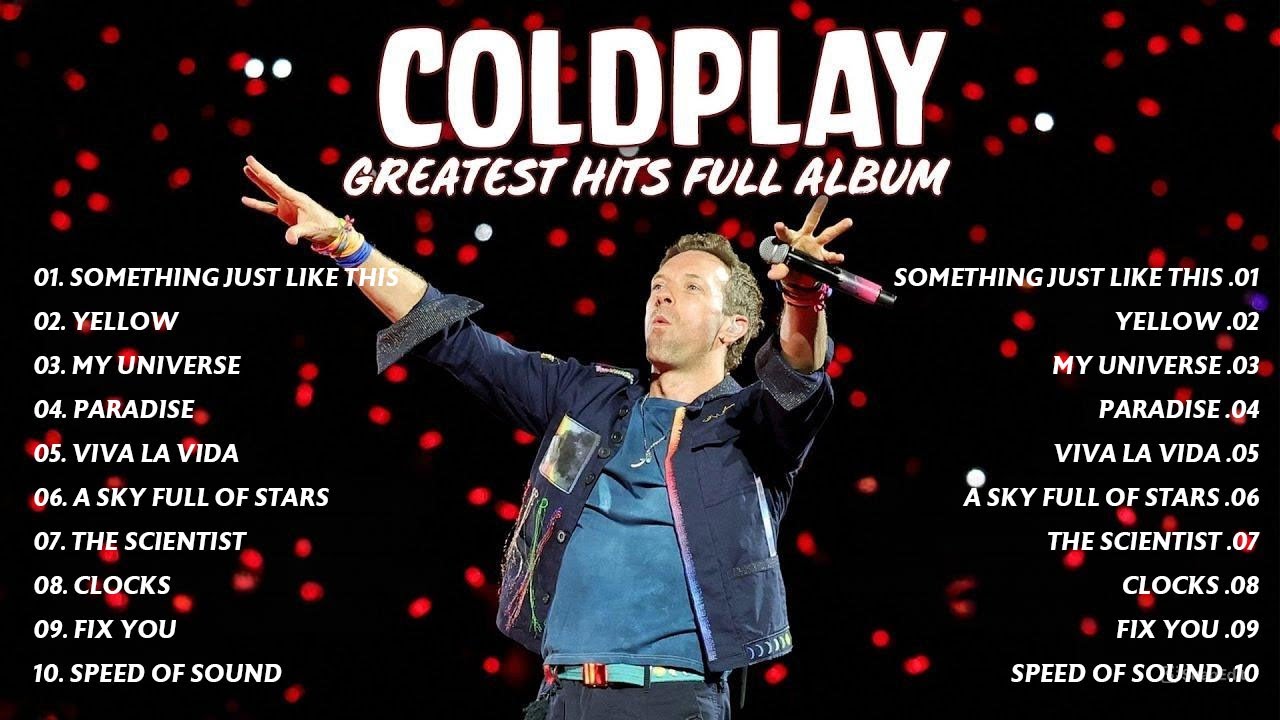 Coldplay Greatest Hits Full Album Playlist 2025 - Best Songs of #Coldplay