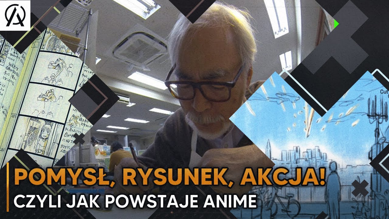Pomysł, rysunek, akcja! Czyli jak powstaje anime