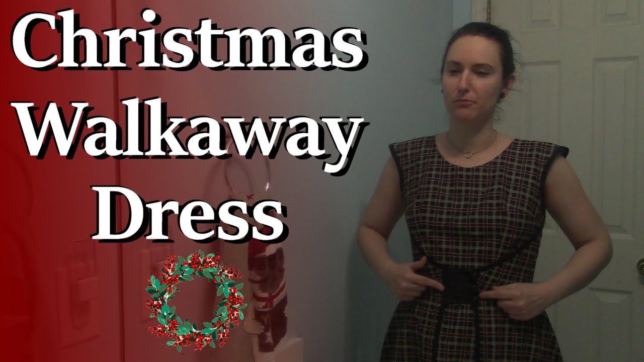 Christmas Project Butterick 6015: the Walkaway Dress