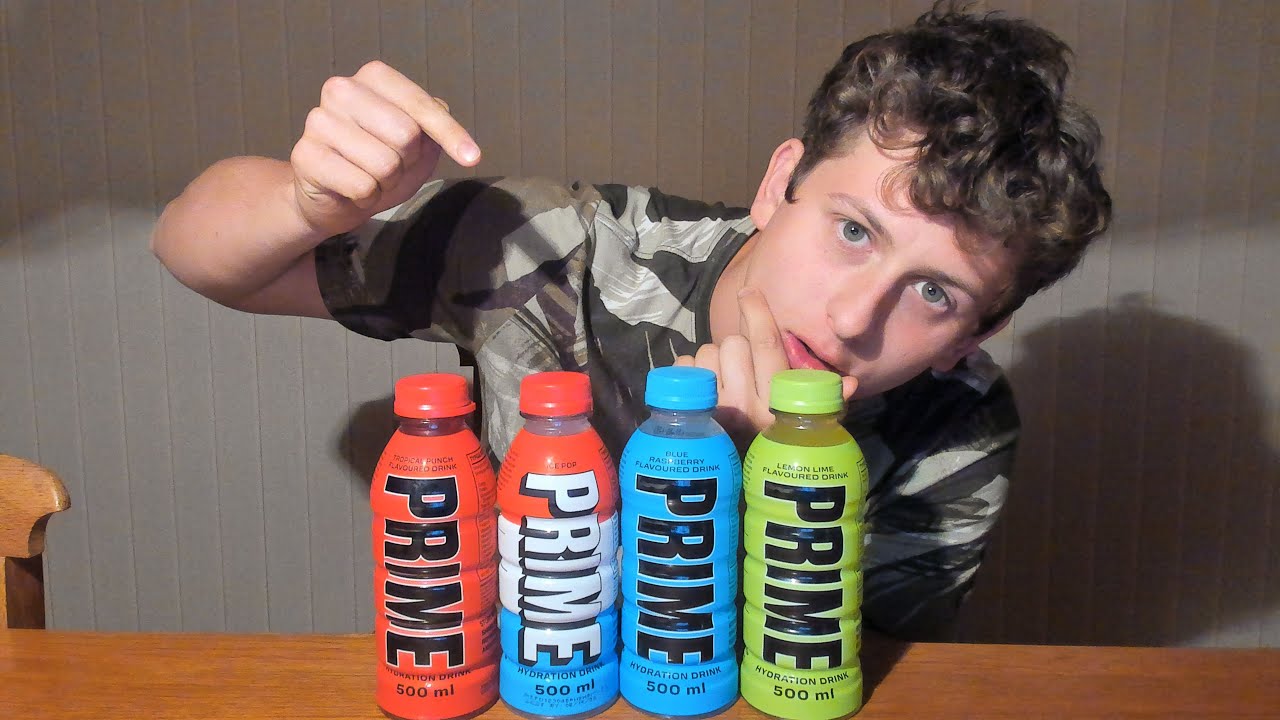 Дегустация ASMR PRIME ​Drink @ksiofficialmusic @loganpaulvlogs