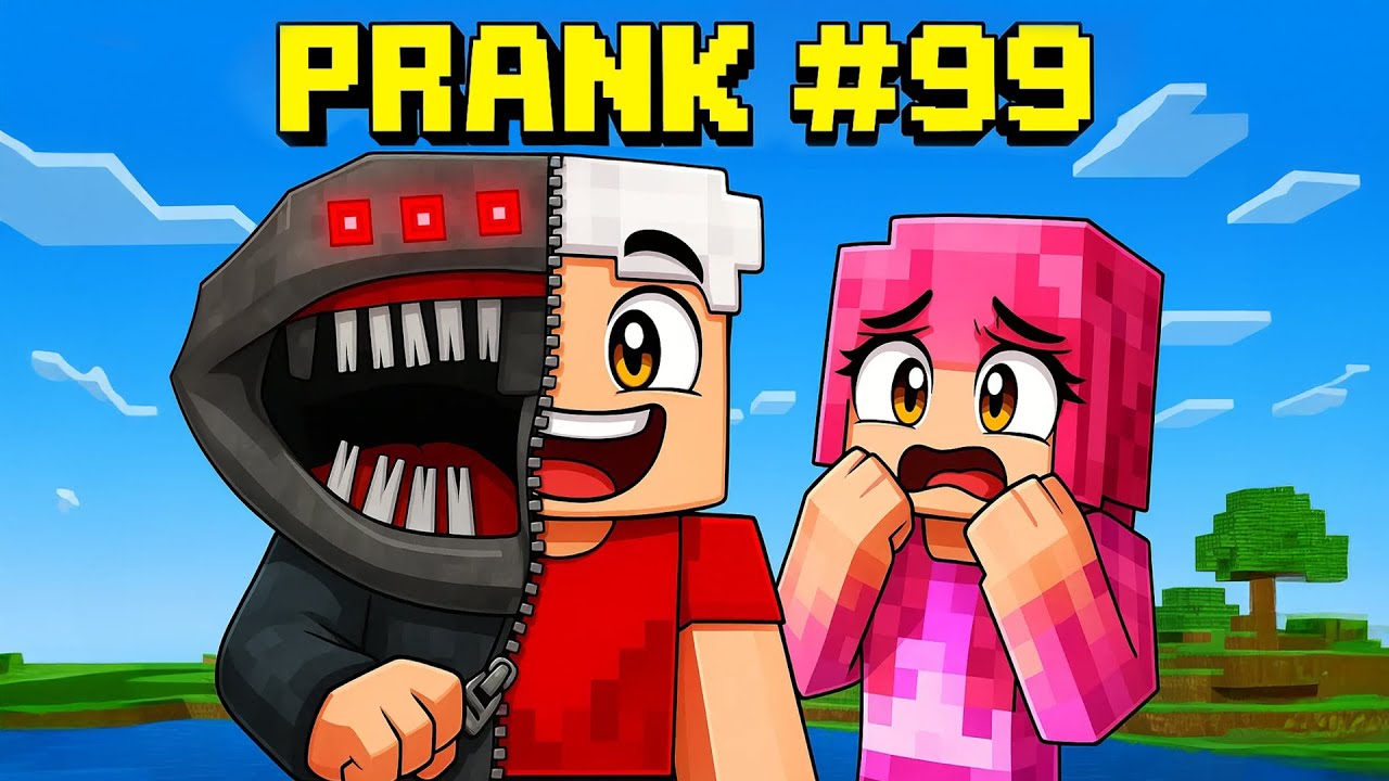 100 PRANKÓW NA KAROLCI w Minecraft!