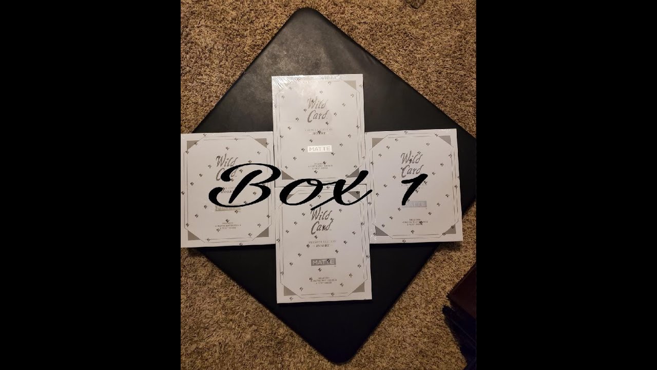 Wild Card 2021 Premier Edition Matte Box Opening