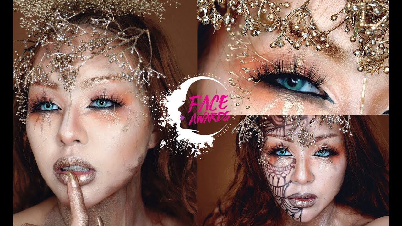 ゴールドアートメイク|YOUR TRUE COLOR|FACE Awards Japan TOP10 Challenge