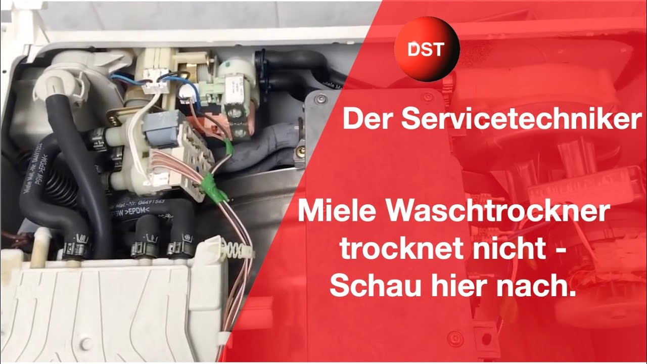 Miele Waschtrockner trocknet nicht mehr
