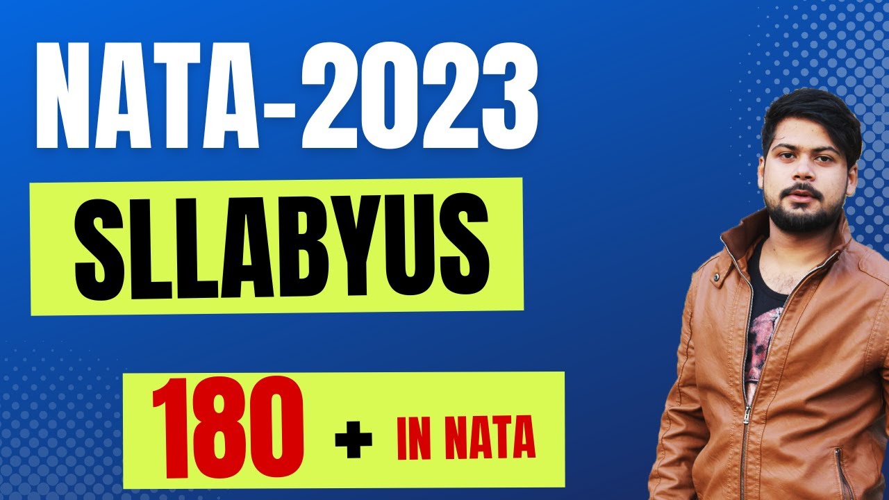 syllabus for NATA 2023|| FOR  SCORE MORE THEN 180 IN ||NATA 2023 #nata2023