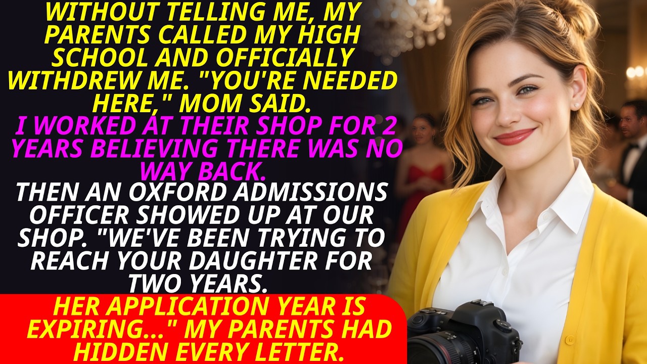 My Parents Told My School I Dropped Out&mdash;I Was Accepted Into Oxford