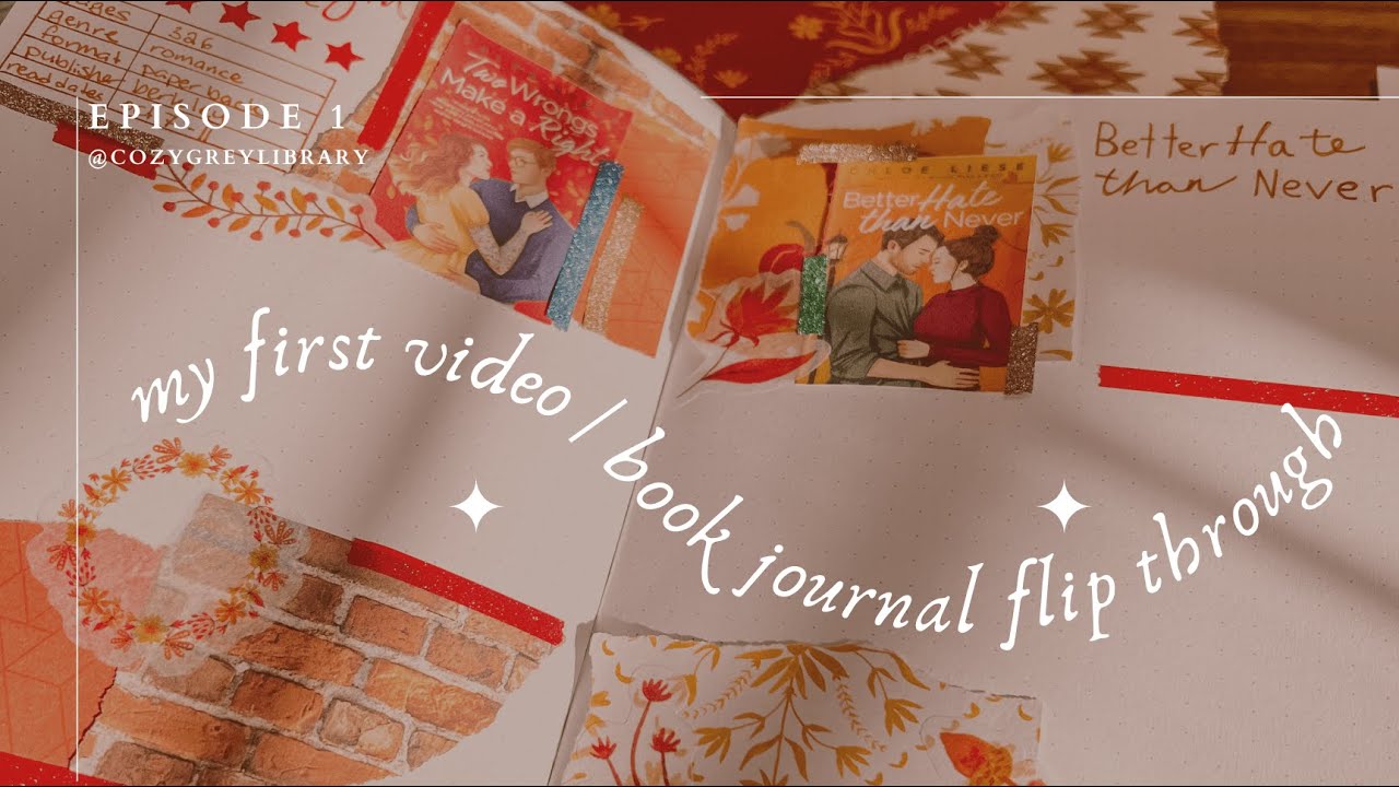 My 2023 Book Journal Flip-Through | First Video Ever!