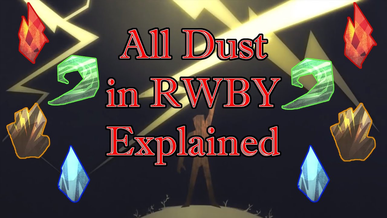 All Dust in RWBY Volumes 1-7 Explained