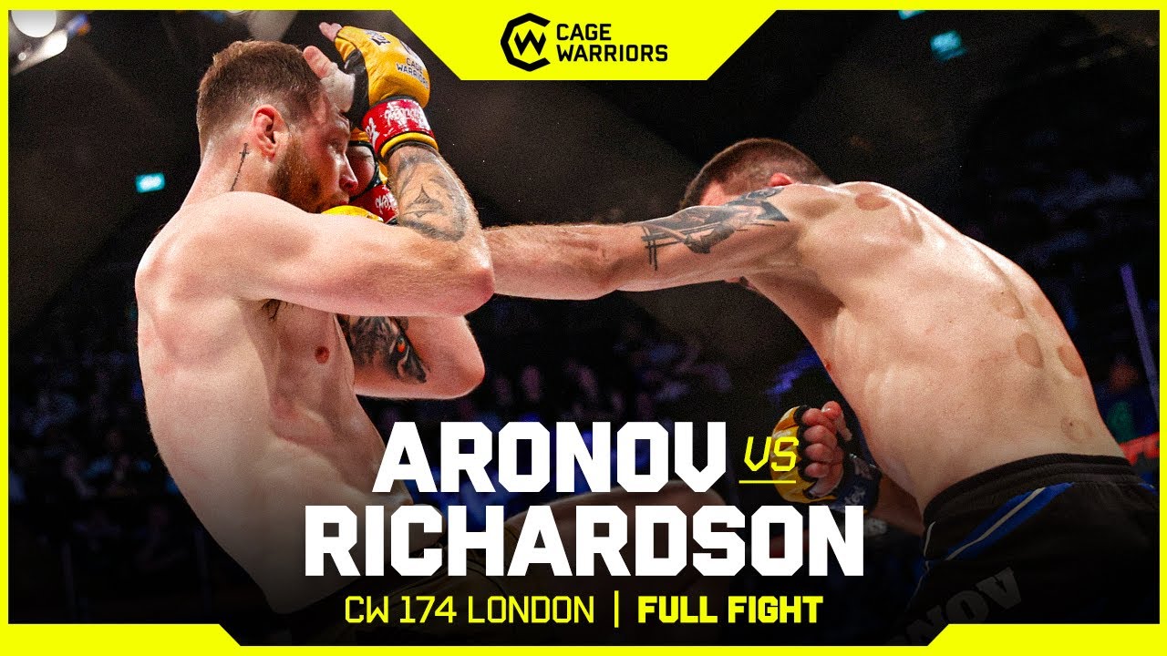 AWESOME COMEBACK WIN | Rafael Aronov vs. Jamie Richardson | FULL FIGHT | CW 174 London