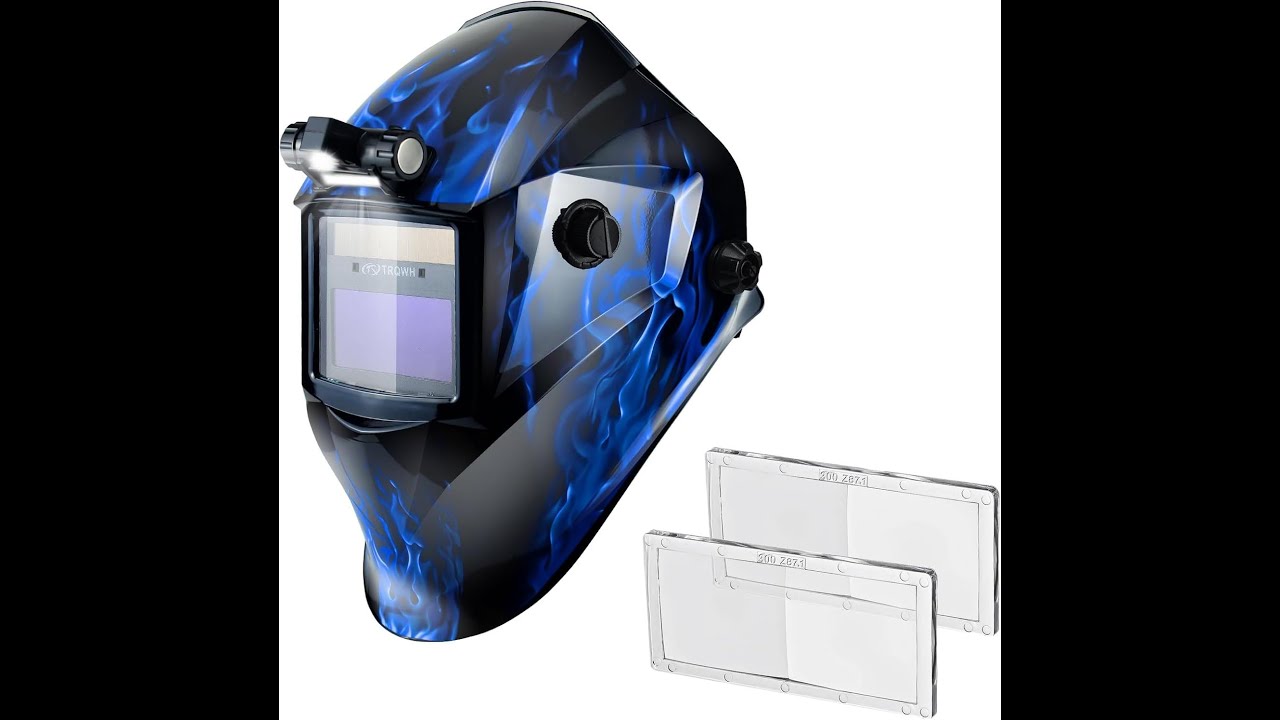 TRQWH Welding Helmet with Auto-Darkening Review - Pros & Cons - auto-darkening welding helmet