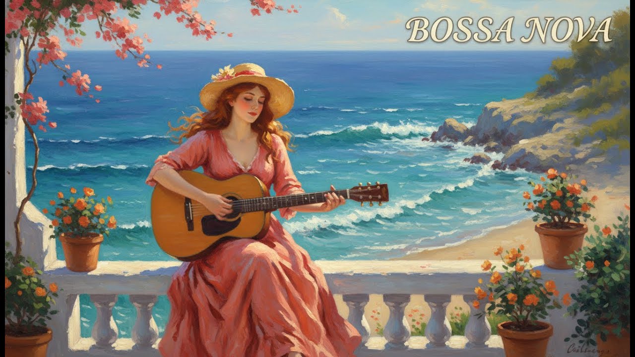 Soft Bossa Nova by the Sea | Acoustic Guitar Covers for Relaxing