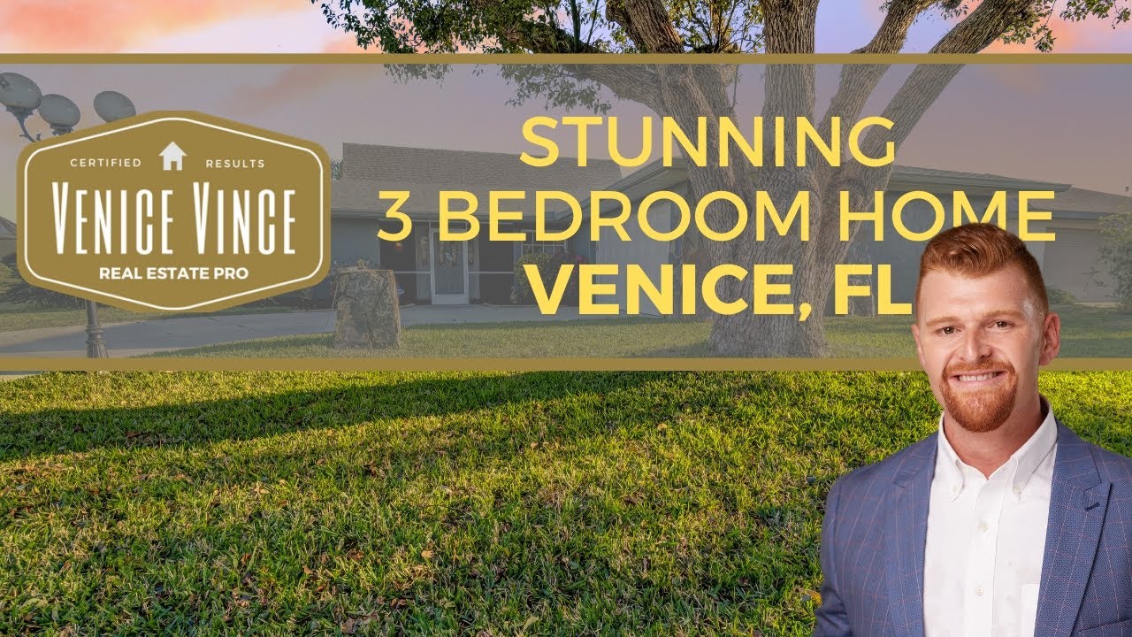 Three Bedroom Home For Sale in Venice, FL