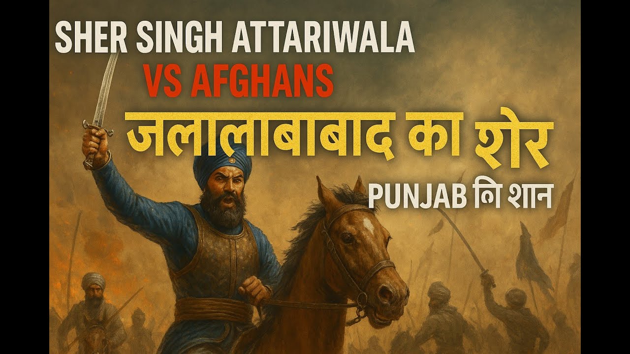 Sher Singh Attariwala vs Afghans | जलालाबाद का शेर🔥 | Punjab की शान