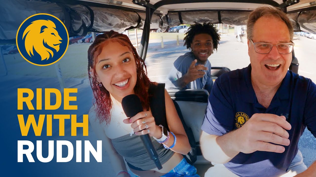“Ridin’ with Rudin” Presidential Shuttle 2024, East Texas A&M University