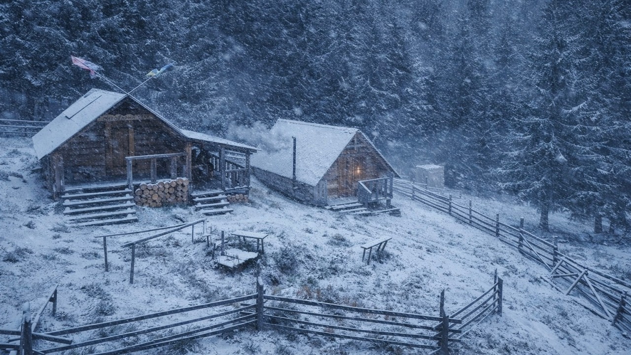 Winter Wilderness Solo: Cabin Life in Extreme Cold