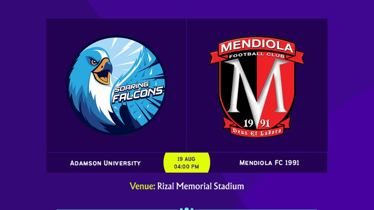 Copa Paulino Alcantara 2023 - Adamson University vs. Mendiola FC 1991
