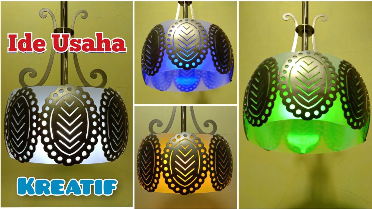 Lampu hias Gantung dari paralon utk ruang tamu, teras rumah, kamar tidur, ruang makan, cafe