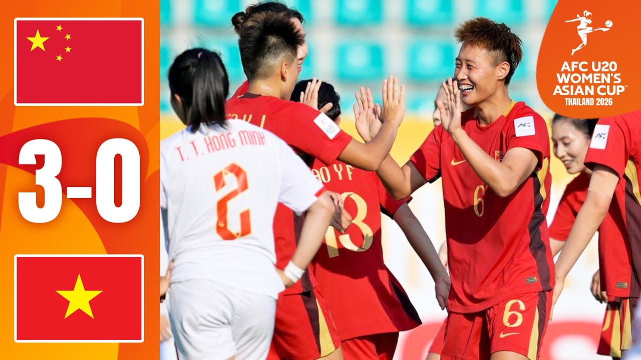 China PR open #U20WAC in style! | China PR - Vietnam | Highlights | AFC U20 Women's Asian Cup&trade;