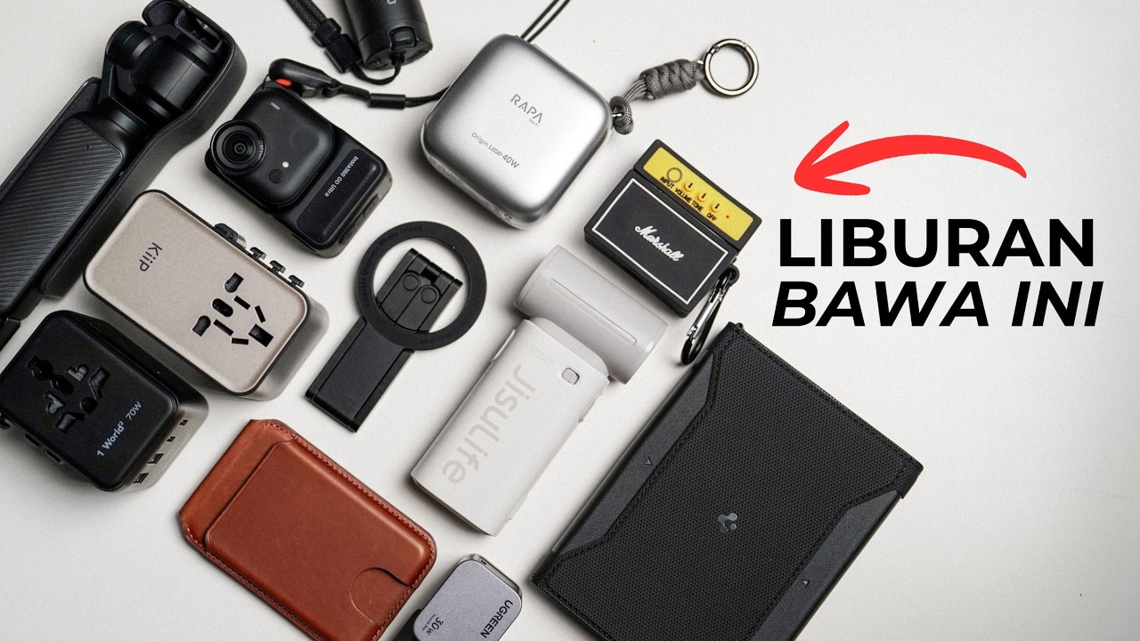 20 Gadget Buat Travelling 2025