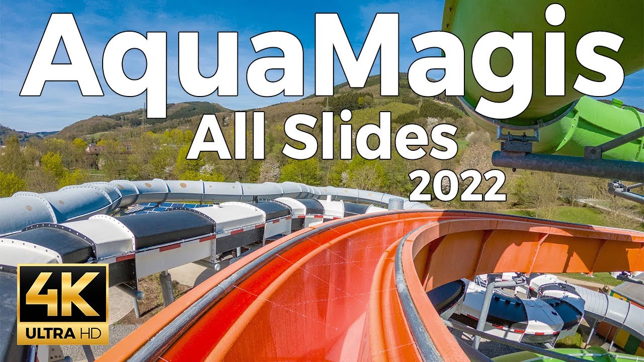AquaMagis Waterpark, Germany - All WaterSlides