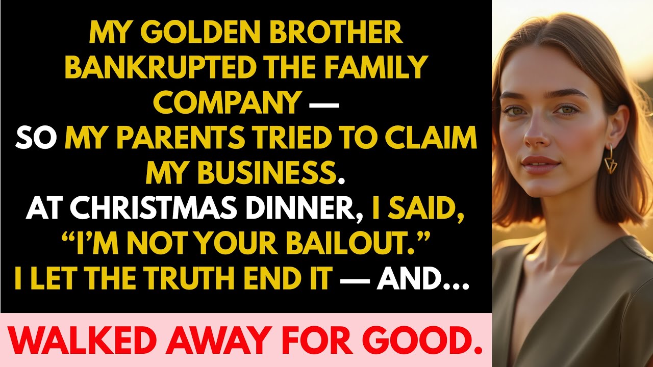 My Golden Brother Crashed the Family Company, So My Parents Tried to Claim My Business as Theirs