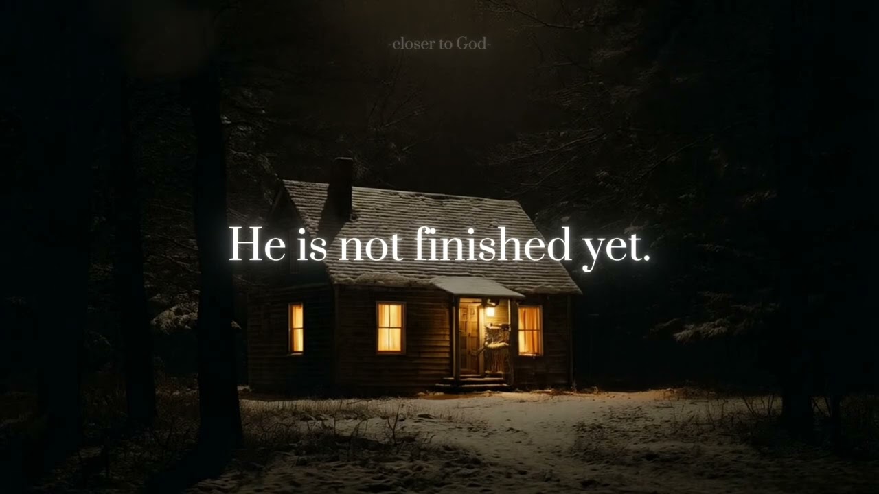 He is not finished yet.