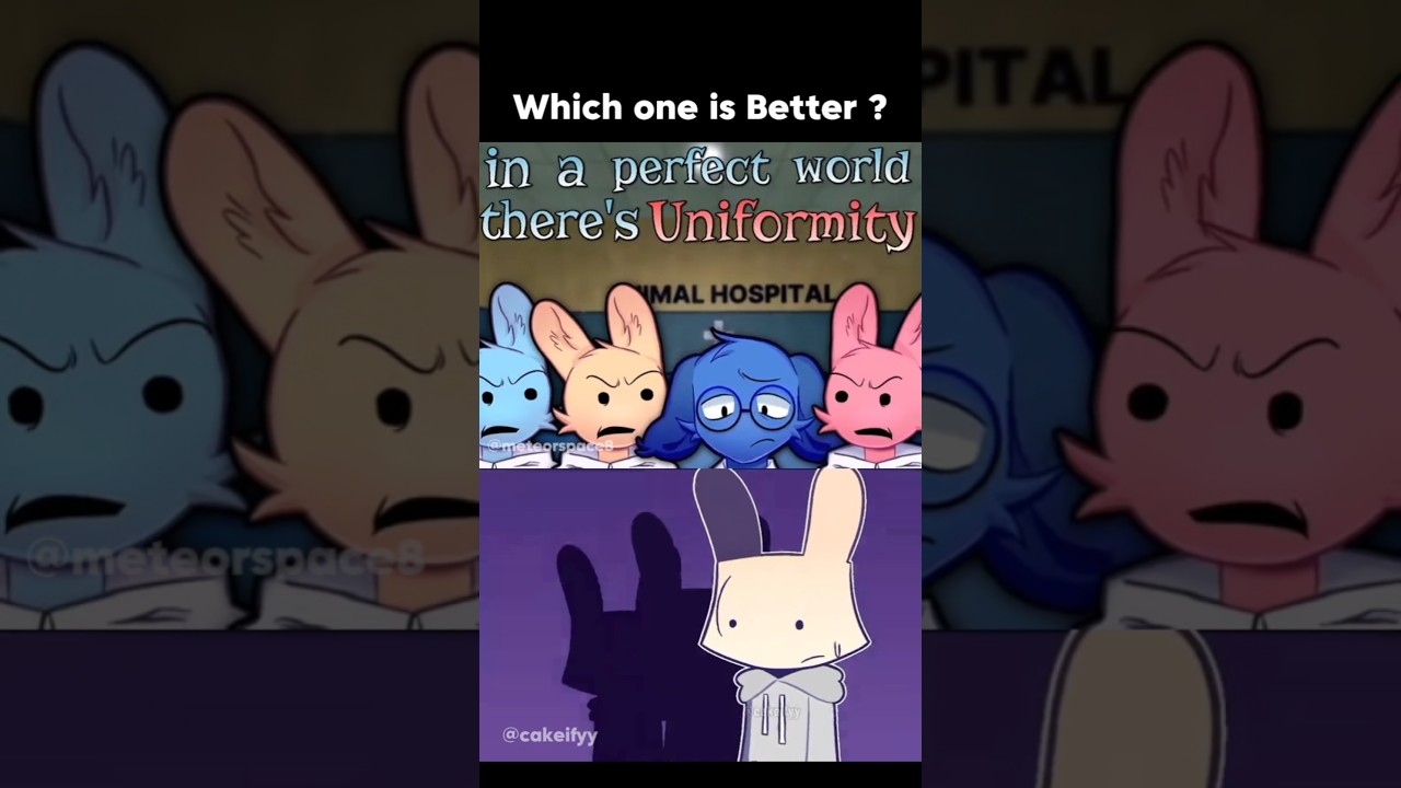 a perfect world there's Uniformity 😭💀 #aura #animalhospitalanomaly #usa